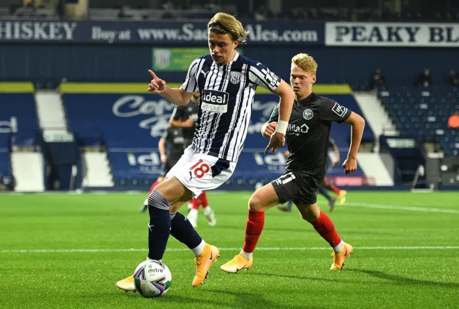 West Bromwich Albion's Conor Gallagher