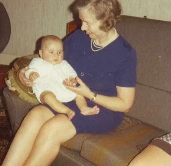 david-walliams-baby-throwback-photo