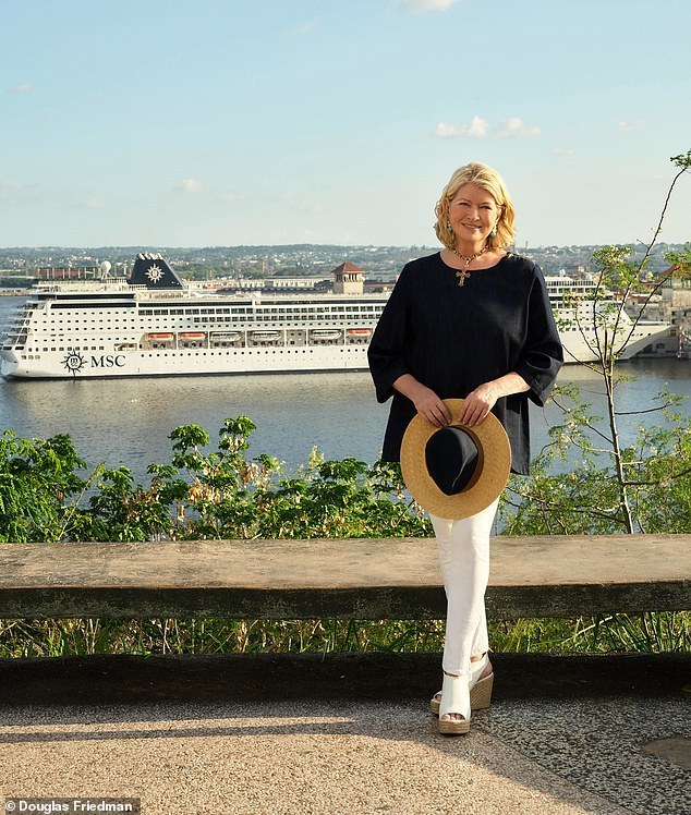 Ahoy: Culinary queen Martha Stewart announces the launch of her partnership with MSC Cruises
