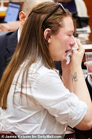 During one court appearance, Sorokin refused to come out of her holding cell dressed in her prison uniform