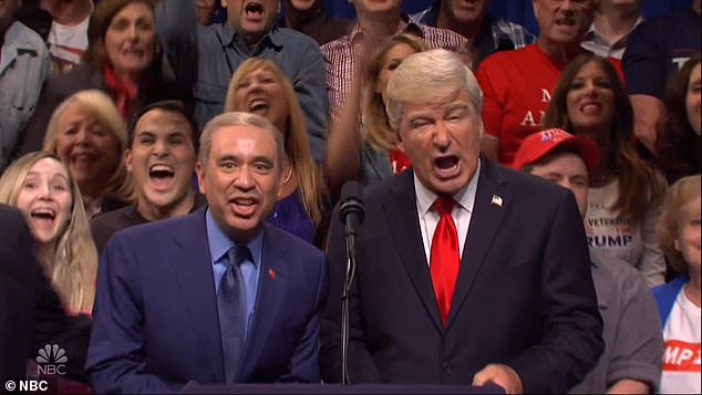 'Nothing would make me happier than to see this end,' Baldwin said about the presidency and portraying Trump on TV