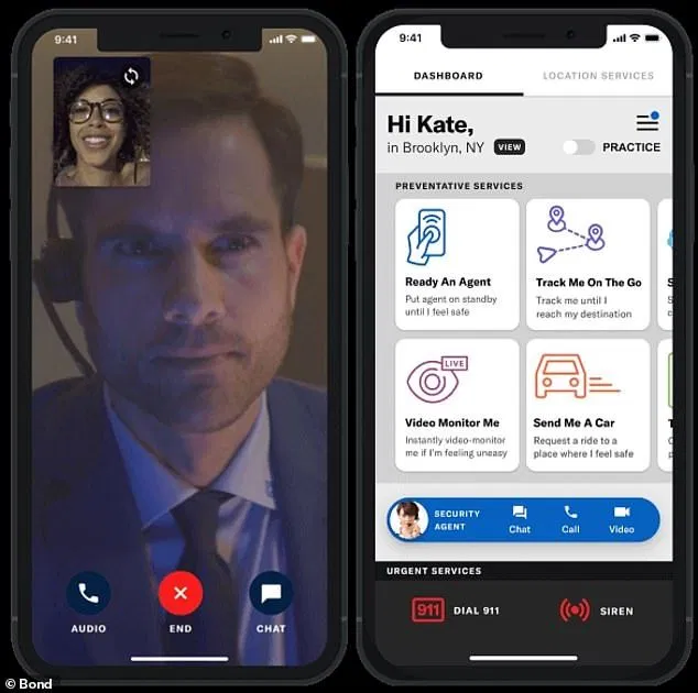 Watching: Security agents can also monitor via video and contact emergency services