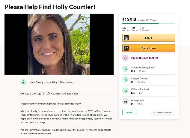 Holly's family is still looking for donations on GoFundMe campaign despite her being found