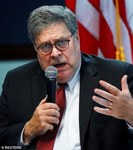 Not the focus of a probe: Donald Trump claimed that Joe Biden was not 'locked up' because Bill Barr is 'a nice man'