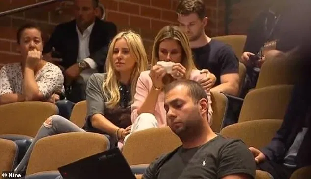 By her side: In March 2018, Roxy was pictured supporting a distraught Candice at David's post-scandal press conference