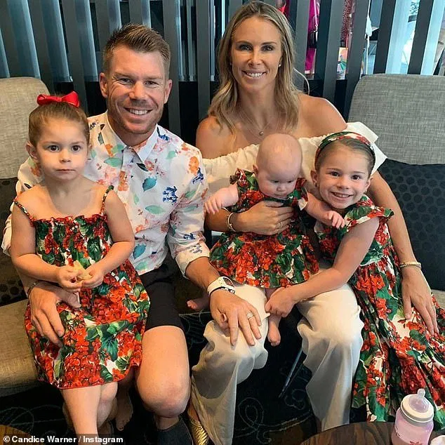 'It's very, very devastating': Roxy also stood up for Candice in the wake of her tragic miscarriage, which she suffered just a week after the ball-tampering scandal press conference. Pictured: Candice with husband David and their children Indy Rae, Ivy Mae, and Isla Rose