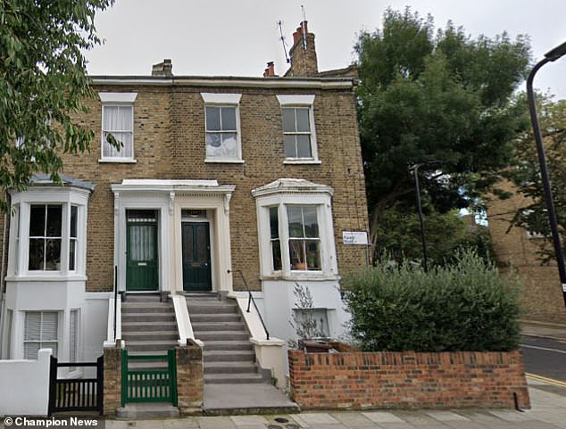 The building in Hackney which contains the flats of Mr Arthurworrey and Mr Manson-Smith. The judge said dumping rubbish into the front garden 'could amount to harassment'