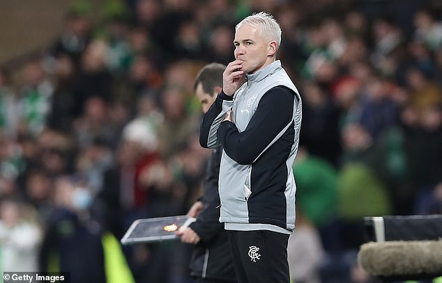 Rangers interim manager David McCallum cut a disconsolate figure on the sideline