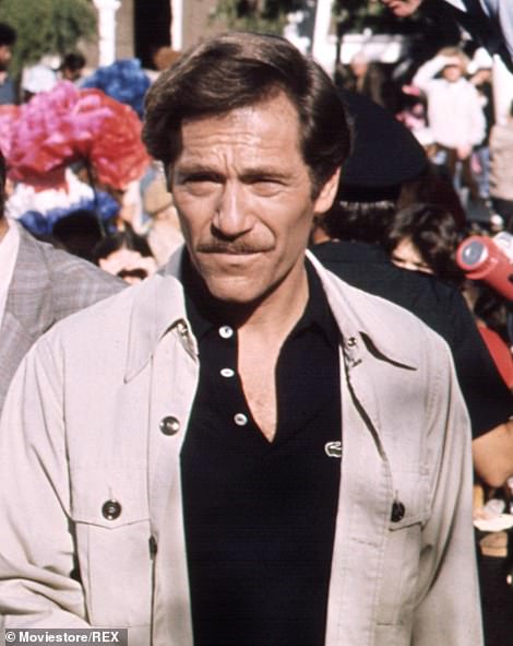 A-list: George Segal penned his in top left corner