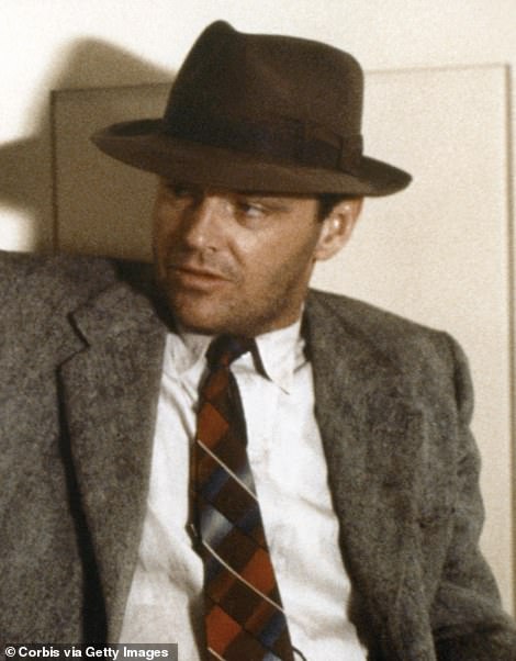 Star-studded: Jack Nicholson shared a paving slab for his autographs