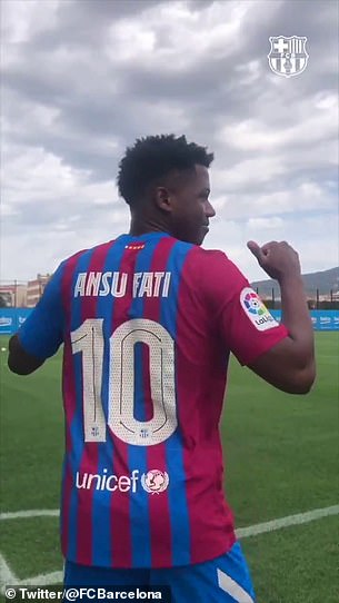 Ansu Fati will be Barcelona's new No 10