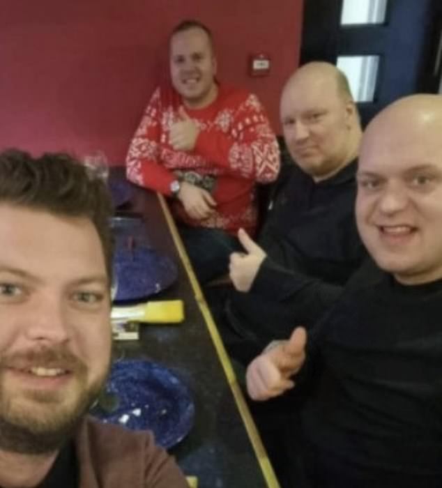 Van Gerwen and Van Der Voort spent Christmas together before the latter contracted Covid