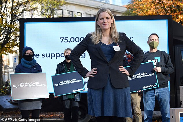 Haugen has testified before lawmakers in the U.S., Britain and Europe that that the company's systems amplify extremism and that the company elevates profits over user safety