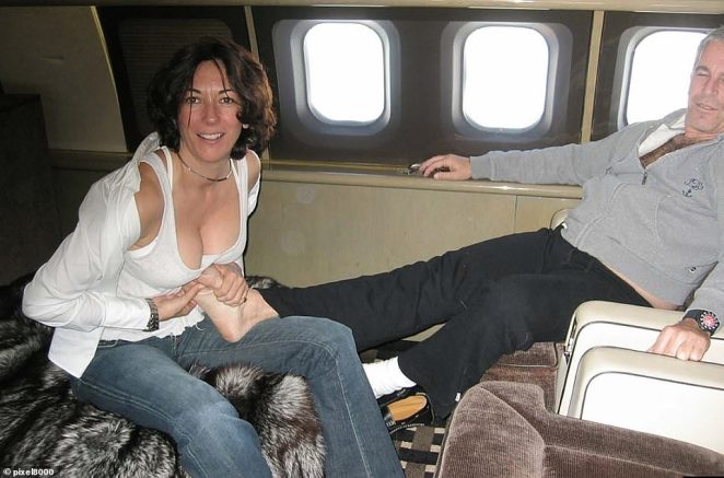 Ghislaine Maxwell (left) began dating Epstein (right) in the mid-1990s, Maxwell's personal assistant told her trial