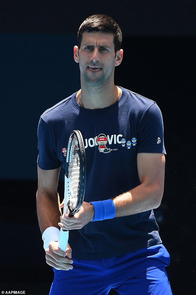 Rant: Djokovic (pictured) was called a 'lying, sneaky, a***hole' in the leaked footage