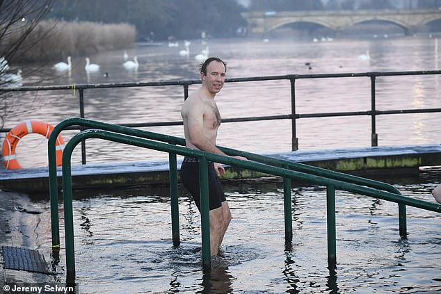 The Met Office has said temperatures are around average for the time of year, with overnight lows of 1C (33.8F) in London