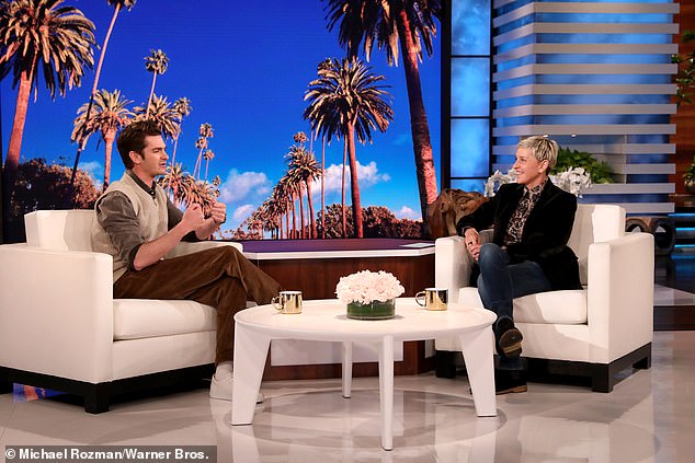 The Eyes of Tammy Faye actor recalled: 'I said, "Lin, I won the Golden Globe." And he said, "Oh that's great buddy. Let me tell you about my vacation." But 24 hours later, I sent him a voice note kind of semi-sobbing'