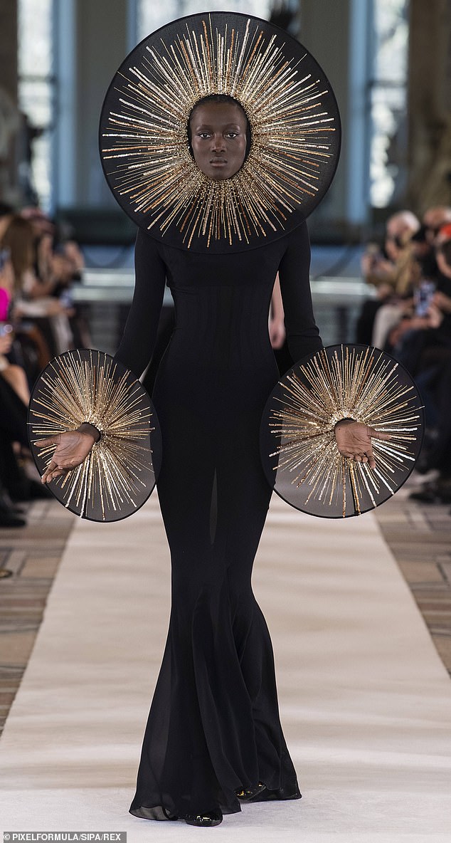 Titled An Age of Discipline, the show (pictured) was created by Daniel Roseberry, who took up the position of Artistic Director for the brand in 2019