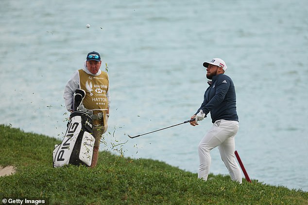 Hatton had cheerfully revealed he would like to demolish the par five 18th at Yas Links
