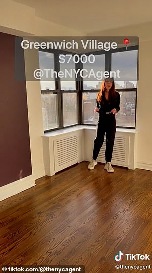 Sutton, 25, has nearly 100,000 TikTok followers and says that all of her business comes from the app, where they posts home tours and other NYC content