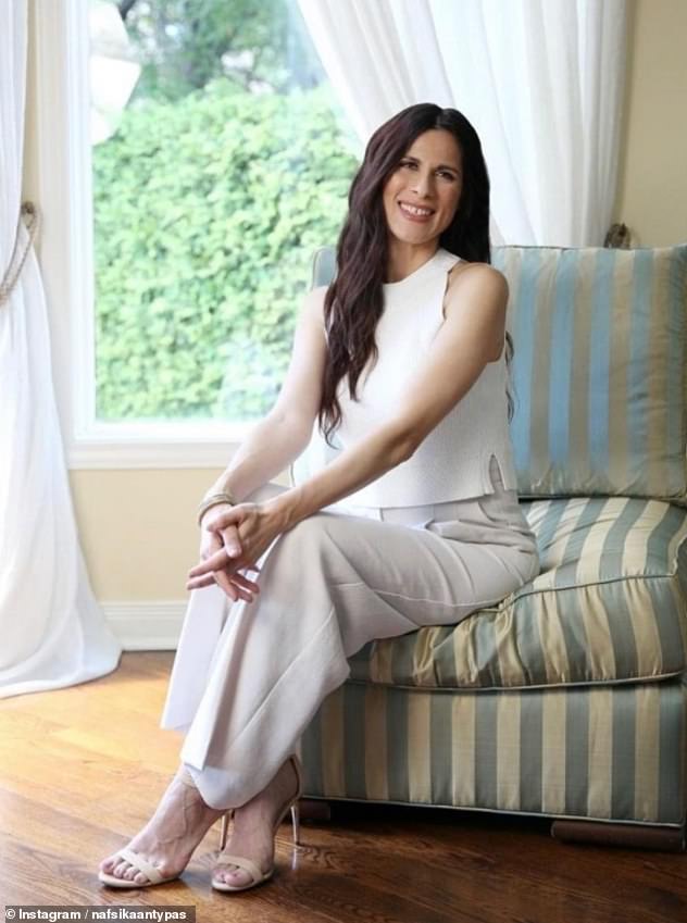 Canadian food personality Nafsika Antypas, 44, tells DailyMail.com that after his death, Alahverdian moved abroad under the name Arthur Brown and scammed her out of about $30,000US ($40,000CAD)