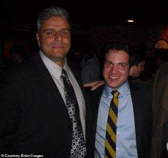 Alahverdian traveled in prestigious circles. He's pictured with East Providence Mayor Bob da Silva in this undated photo