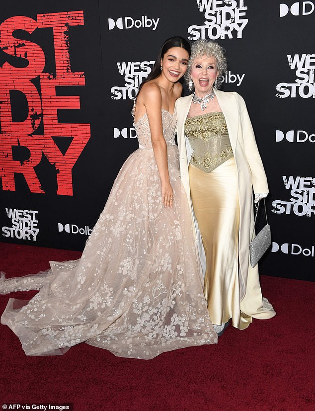 Rachel and Rita: Moreno, 90, who played DeBose's character Anita in the original 1961 adaptation of West Side Story and plays Valentina in this adaptation, also spoke about it