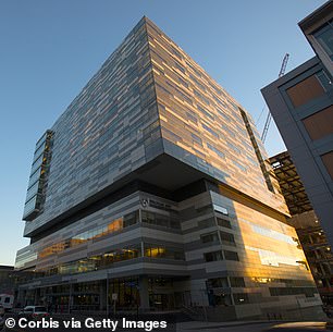 Boston Brigham and Women's Hospital (pictured) removed Ferguson from its donor list because has not gotten the COVID-19 vaccine and said in a statement that their aim is to 'create both the best chance for successful operation and also the patient’s survival after transplantation'
