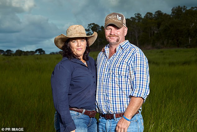 Mrs Everett and her husband Tick (pictured) set up Dolly's Dream after their daughter's passing to raise awareness and improve community education on bullying and its effects on children and families