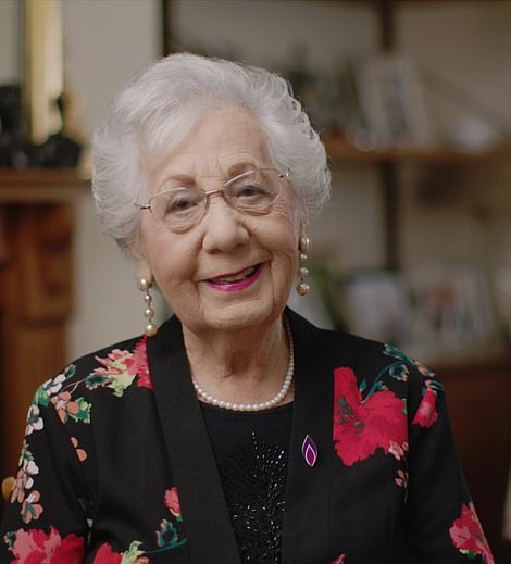 Among the seven survivors whose portraits are hung in the gallery is Helen Aronson who, with her mother and brother, was among a group of around 750 people liberated from a Nazi-run ghetto in Poland out of 250,000 people sent there