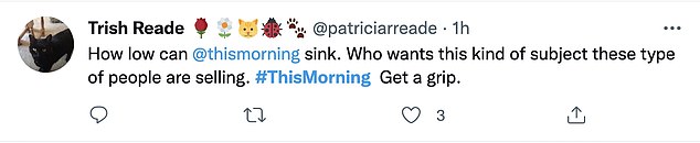 Many viewers were unimpressed by the sound of the podcast, and took to Twitter to vent their feelings