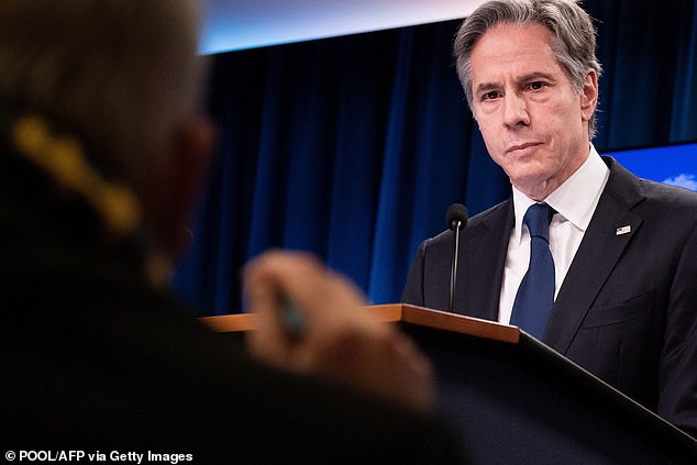 Wang made his remarks during a call with Secretary of State Antony Blinken, just hours after he sent a letter reject most of Putin's security demands