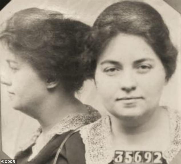 Louise Peete was paroled after killing her first boss, but sentenced to death after killing a second boss and burying the victim's body in a backyard. She's pictured in a 2021 mugshot