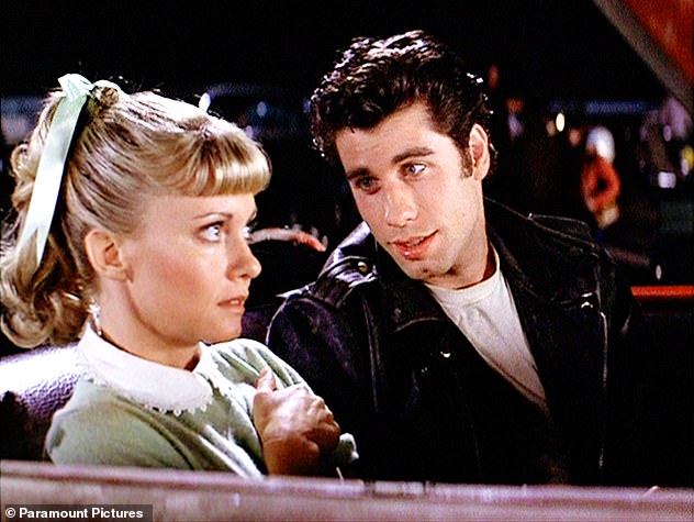 Classic! Grease starred John Travolta and Olivia Newton John as bad-boy Danny Zuko and goodie-two-shoes Australian transplant Sandy Olsson