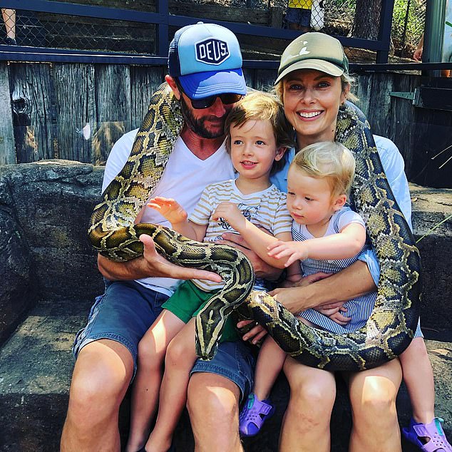 Approach: In November, she spoke about her parenting style ahead of the launch of her prime-time TV show Parental Guidance. She explained she'd enjoyed a 'free-range' childhood while growing up on a farm, but was a 'helicopter parent' herself because of her city life