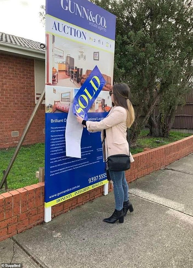 Olivia, now 28, told FEMAIL she started saving for a home deposit in 2017 when she started working full time