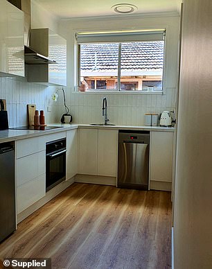 After: 'I have renovated most things in the property from the floors in every room to a brand-new kitchen,' she said