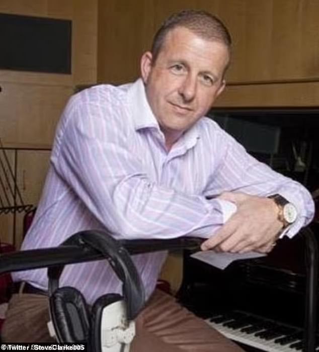 Second husband: She and Stephen (pictured), who she had a turbulent relationship with around 2005, wed when she was 23 and eight months pregnant by another man