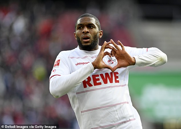 Anthony Modeste scored the winner for Koln who are sixth place in the Bundesliga standings