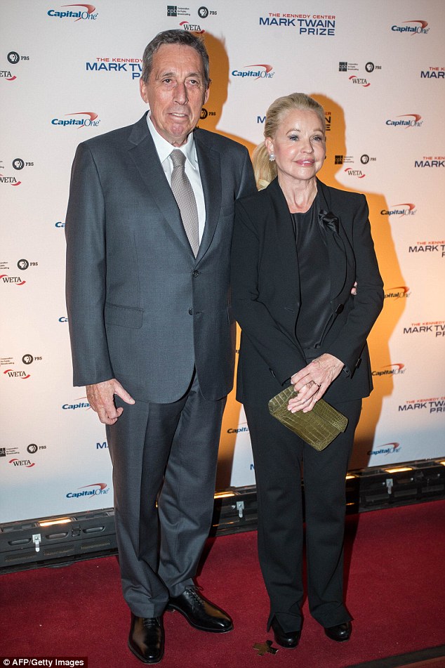 Director Ivan Reitman and his wife Genevieve Robert attend the Annual Mark Twain Award for American Humor