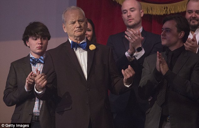 There were plenty of laughs at Murray's expense in evening that took on the tone of a gentle roast