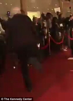 It is lucky that Murray turned up at all. The Ghostbusters star said that if his team the Chicago cubs had been playing he would have been at Wrigley Field this evening