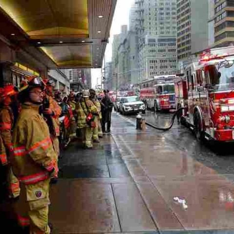 Helicopter Crashes On Roof Of New York City Skyscraper : NPR